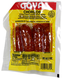 Goya chorizos 7 oz. (4 Chorizos for Pack)